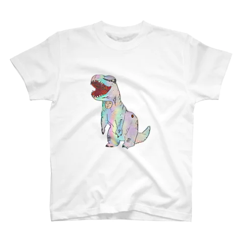 ティラノサウルス中の人 Regular Fit T-Shirt