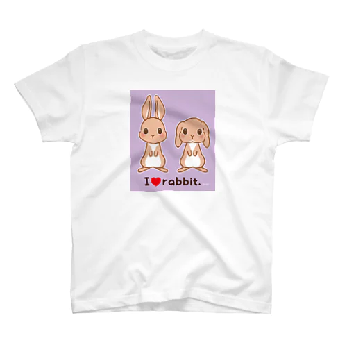 オレンジうさぎ スタンダードTシャツ