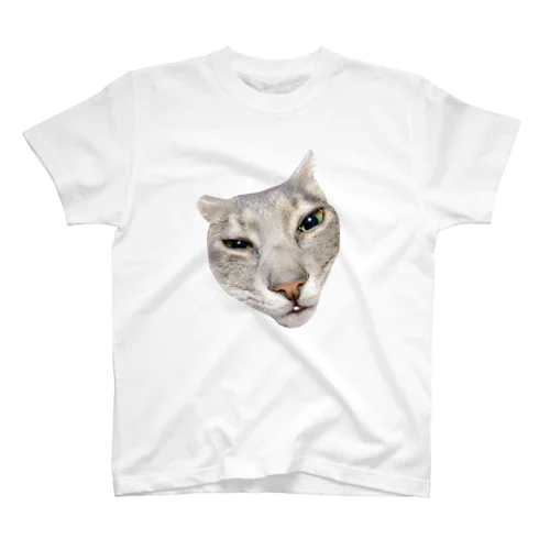 変な顔の猫 スタンダードTシャツ