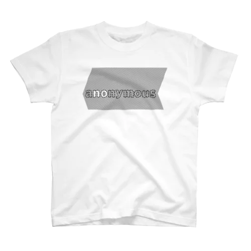 anonymous #008 (optical illusion) Regular Fit T-Shirt