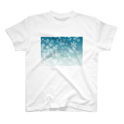 雪の結晶21 Regular Fit T-Shirt