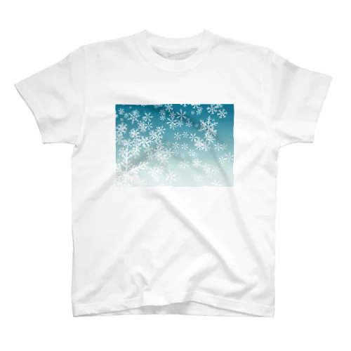 雪の結晶21 Regular Fit T-Shirt