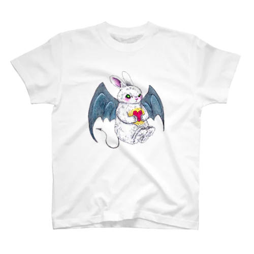 demon bunny #1　悪魔うさぎ スタンダードTシャツ