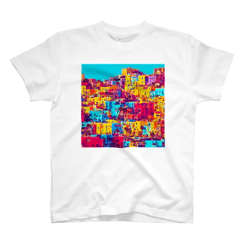 colorful houses スタンダードTシャツ