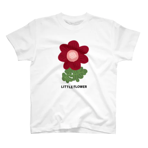 LITTLE FLOWER(RED) Regular Fit T-Shirt