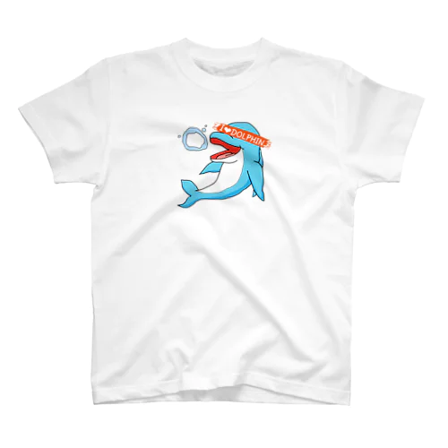 I ♡  DOLPHIN2 Regular Fit T-Shirt