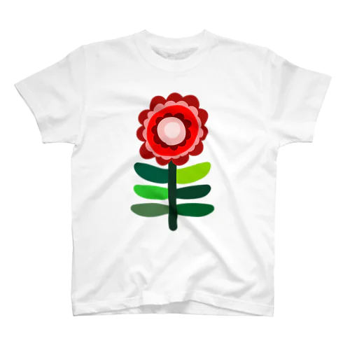 LITTLE FLOWER (RED2) Regular Fit T-Shirt