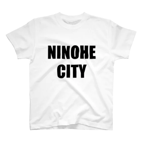 NINOHE CITY - Tee（BK-Light Color）スタンダードTシャツ Regular Fit T-Shirt