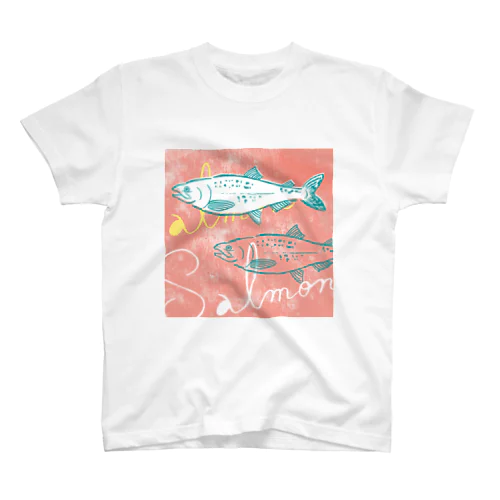 salmon スタンダードTシャツ