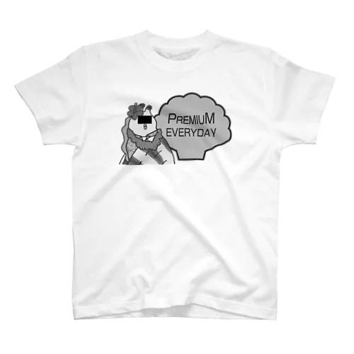 Premium Everyday モノクロ Regular Fit T-Shirt
