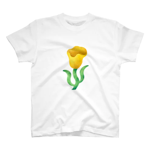 【miu】yellow01 Regular Fit T-Shirt