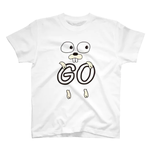 Go-lang スタンダードTシャツ