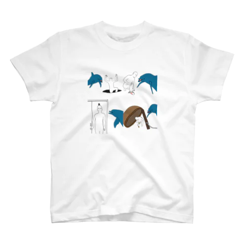 イルカのトラップ Regular Fit T-Shirt