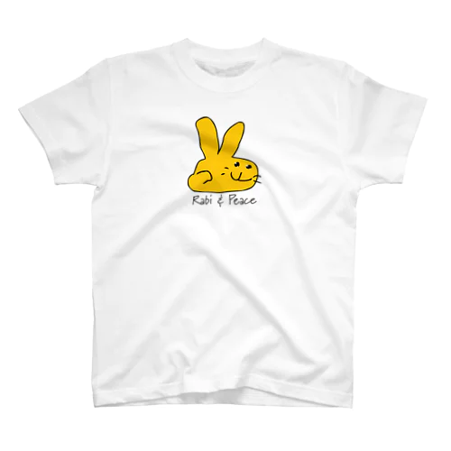 ピースのうさぎ Regular Fit T-Shirt