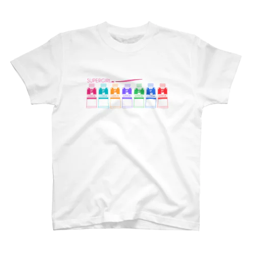 ぶちゃくま。絵の具セット スタンダードTシャツ