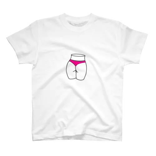オシリ（ピンク） スタンダードTシャツ