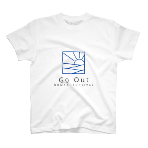 GoOut | NOMAD・SURVIVAL スタンダードTシャツ