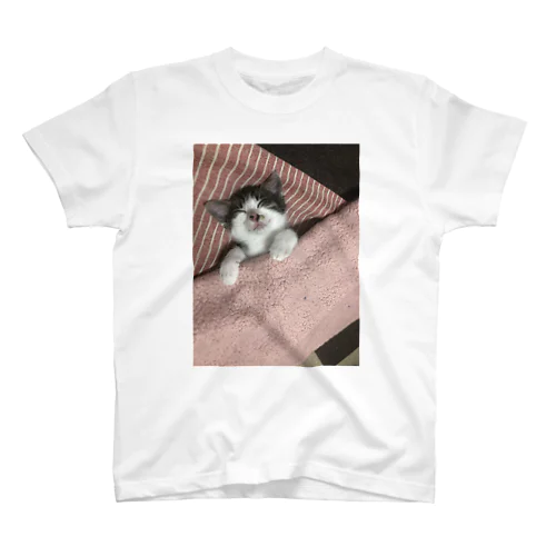 子猫の寝顔 Regular Fit T-Shirt