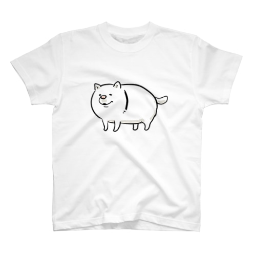 近所のいぬ（ふっくら） Regular Fit T-Shirt