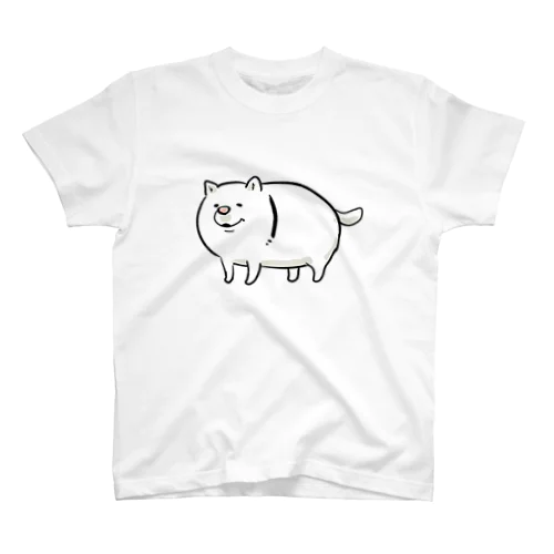 近所のいぬ（ふっくら） スタンダードTシャツ