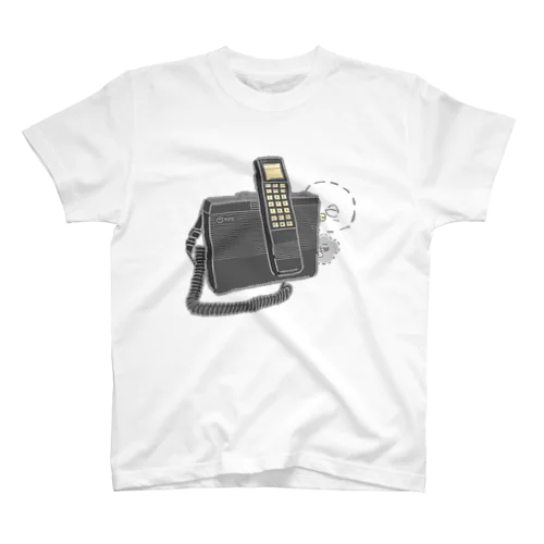 携帯電話とわたぽこり スタンダードTシャツ