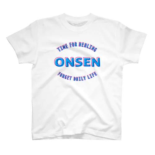 ONSEN -Time for Healing- (カラー) スタンダードTシャツ