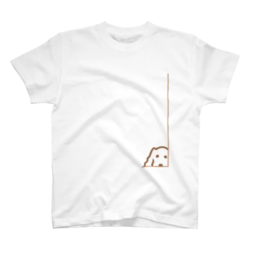 チラ犬 スタンダードTシャツ