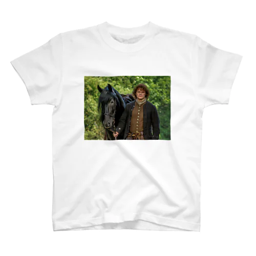 sam heughan scottish actor スタンダードTシャツ