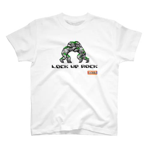 LOCK UP ROCK（Black Logo） Regular Fit T-Shirt