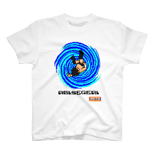 ABISEGERI BLUE（Black Logo） Regular Fit T-Shirt