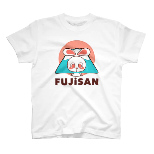 ぽっぷらうさぎ(FUJISAN) Regular Fit T-Shirt