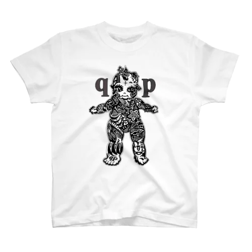 👼🏼🌞qpゼンタングル🌝👼🏼 スタンダードTシャツ