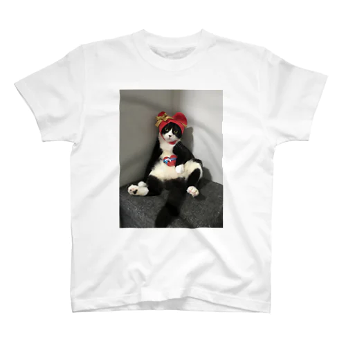 ハートまめパパ Regular Fit T-Shirt