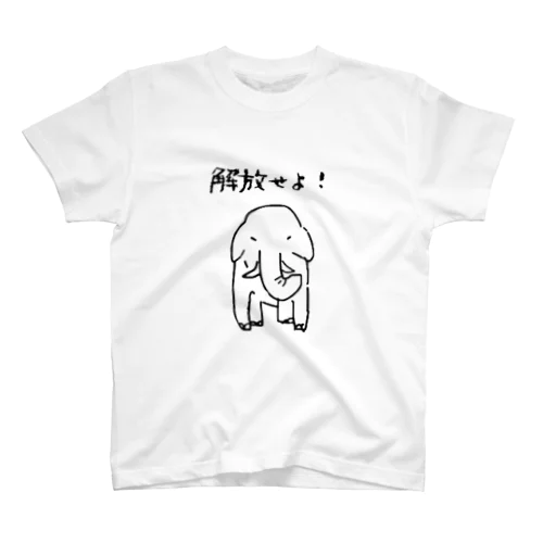 TYKE-1 ごんぎさんプロデュース (日本語ロゴ) スタンダードTシャツ