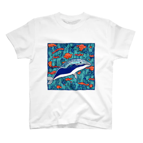 クジラ Regular Fit T-Shirt