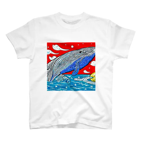 クジラ 4 Regular Fit T-Shirt