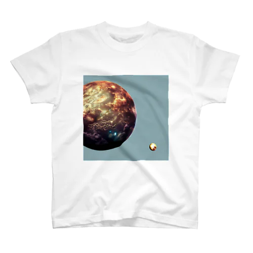 巨大な惑星 3 スタンダードTシャツ