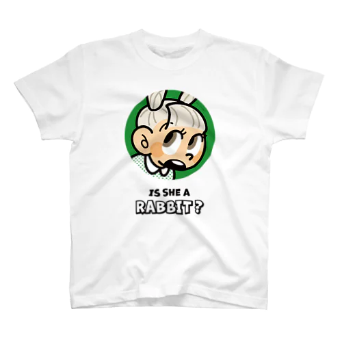 Rabbit Girl💚 Regular Fit T-Shirt