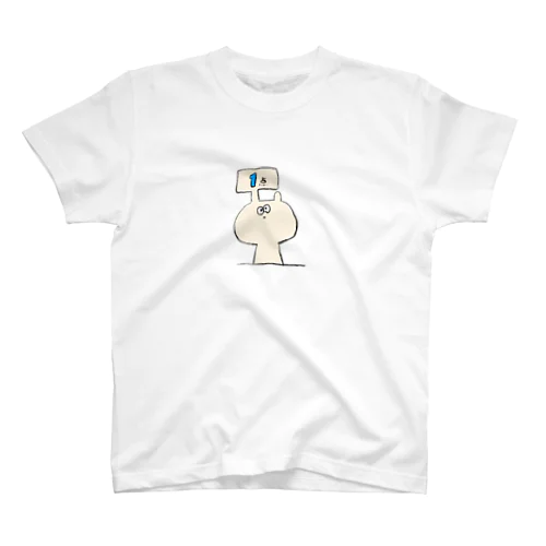 一点うさぎ Regular Fit T-Shirt