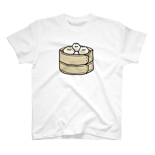 蒸籠で蒸された小籠包 Regular Fit T-Shirt
