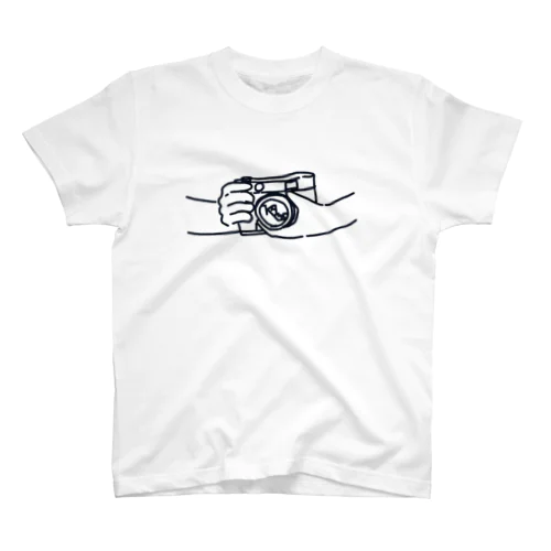 B_手書き Regular Fit T-Shirt