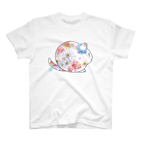 キャトリンゴ「花祭り」 Regular Fit T-Shirt