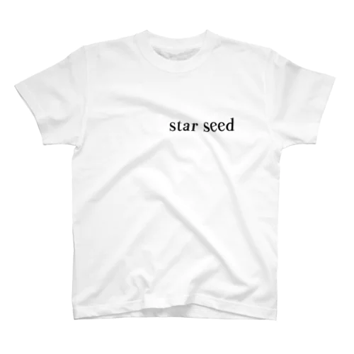 シンプル　star seed デザイン スタンダードTシャツ