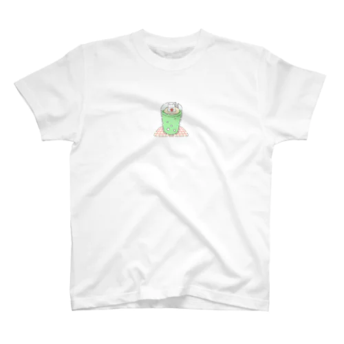 ふわふわねこ クリームソーダ Regular Fit T-Shirt