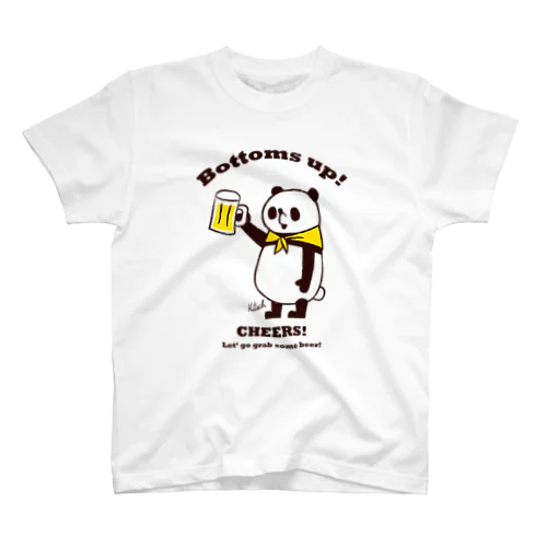 ビール！ビール！　パンダのおはなし Kanpai Regular Fit T-Shirt