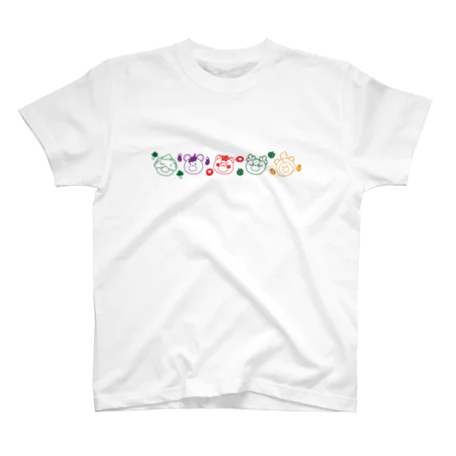 ベジくまズ！ スタンダードTシャツ