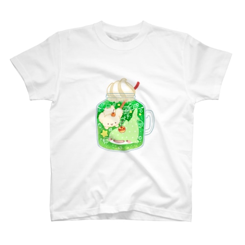 メロンソーダの小瓶 Regular Fit T-Shirt