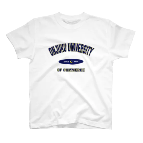 Tシャツ『ONJUKU UNIVERSITY OF COMMERCE』 Regular Fit T-Shirt