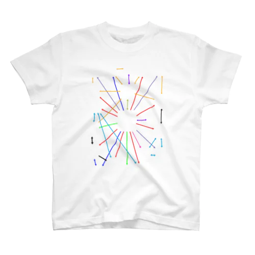 →Arrows pattern← Regular Fit T-Shirt