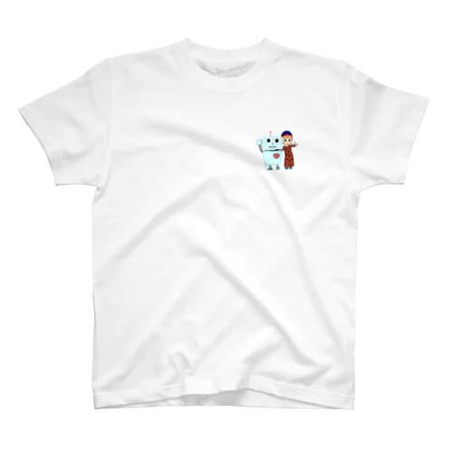 はぐるま島ココロのひみつ ロックとリック#1 Regular Fit T-Shirt